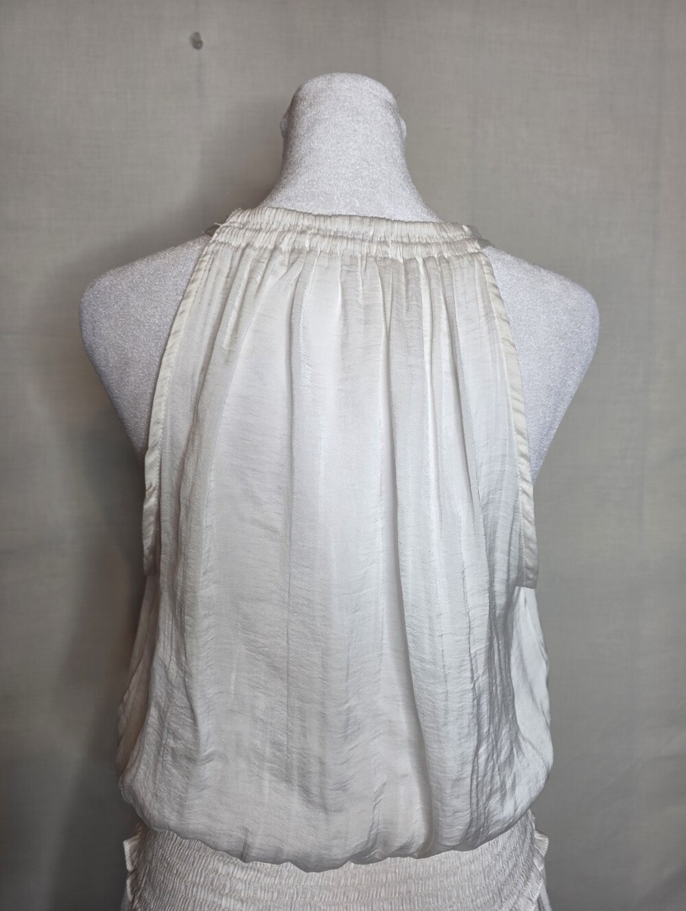 Paradise USA Womens White Swim Coverup Beach Wear Size Medium - Picture 6 of 11